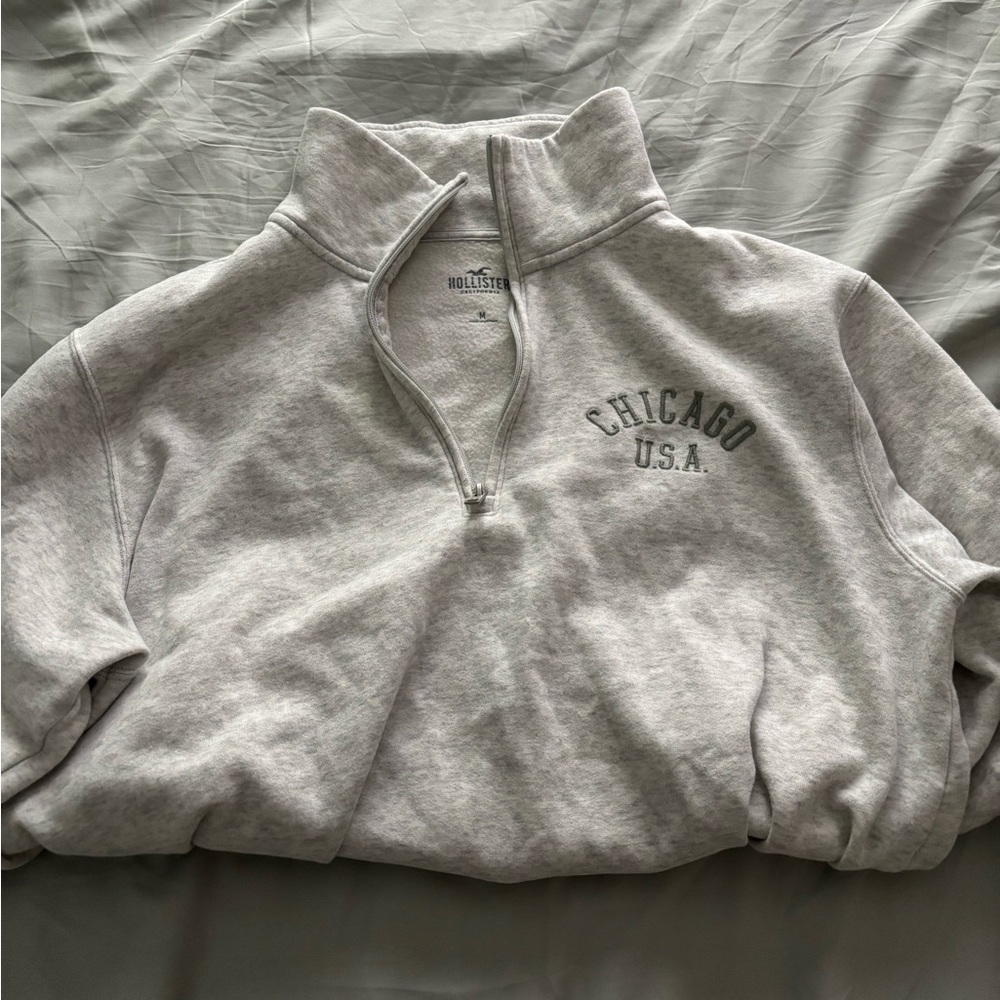 Hollister Half Zip Hoodie
